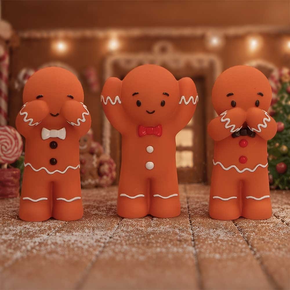 Nemesis Now - Three Wise Gingerbread Figurines - Multicolours